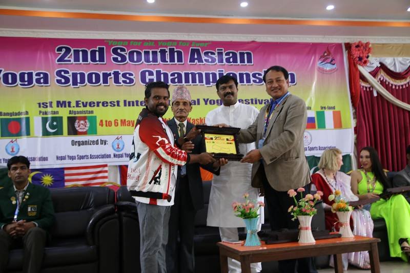Award from Government of Nepal Presentation