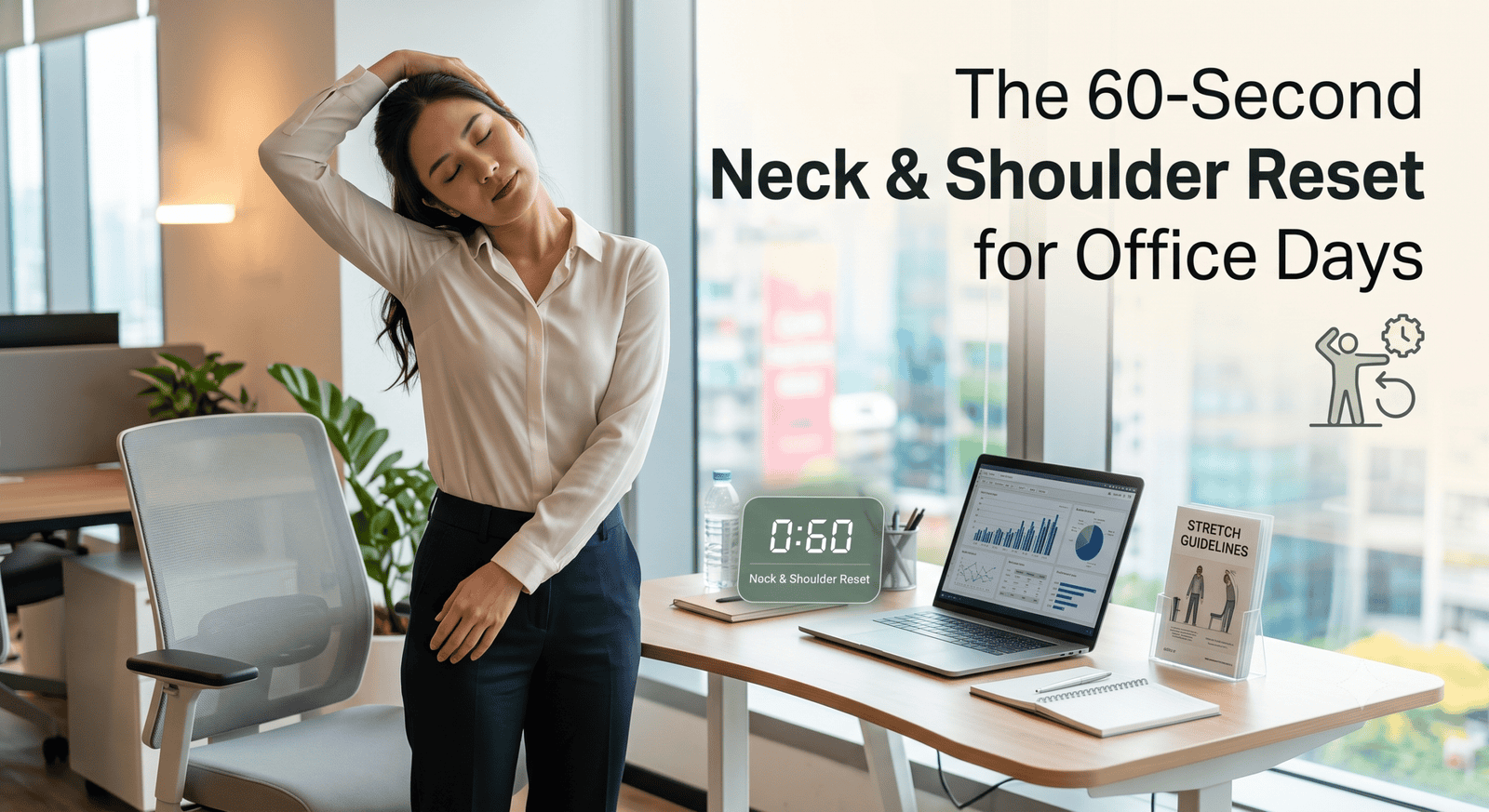 The 60-Second Neck & Shoulder Reset for Office Days