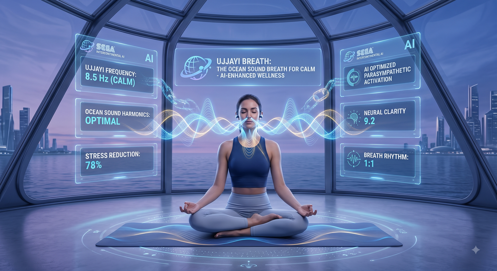 Ujjayi Breath: The Ocean-Sound Breath for Calm
