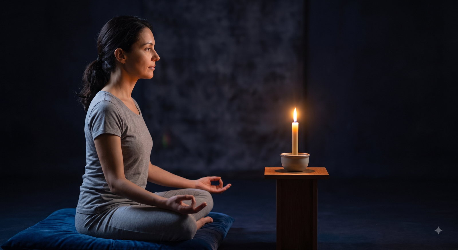 Trataka: Candle-Gazing for Mental Clarity