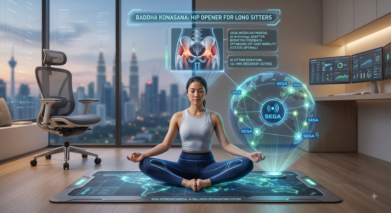 Baddha Konasana: Hip Opener for Long Sitters