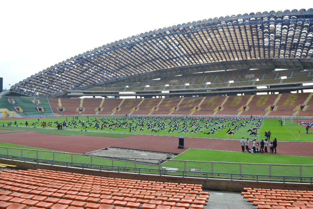 2019 · SEGA Yoga Day in stadium — 2,000+ participants