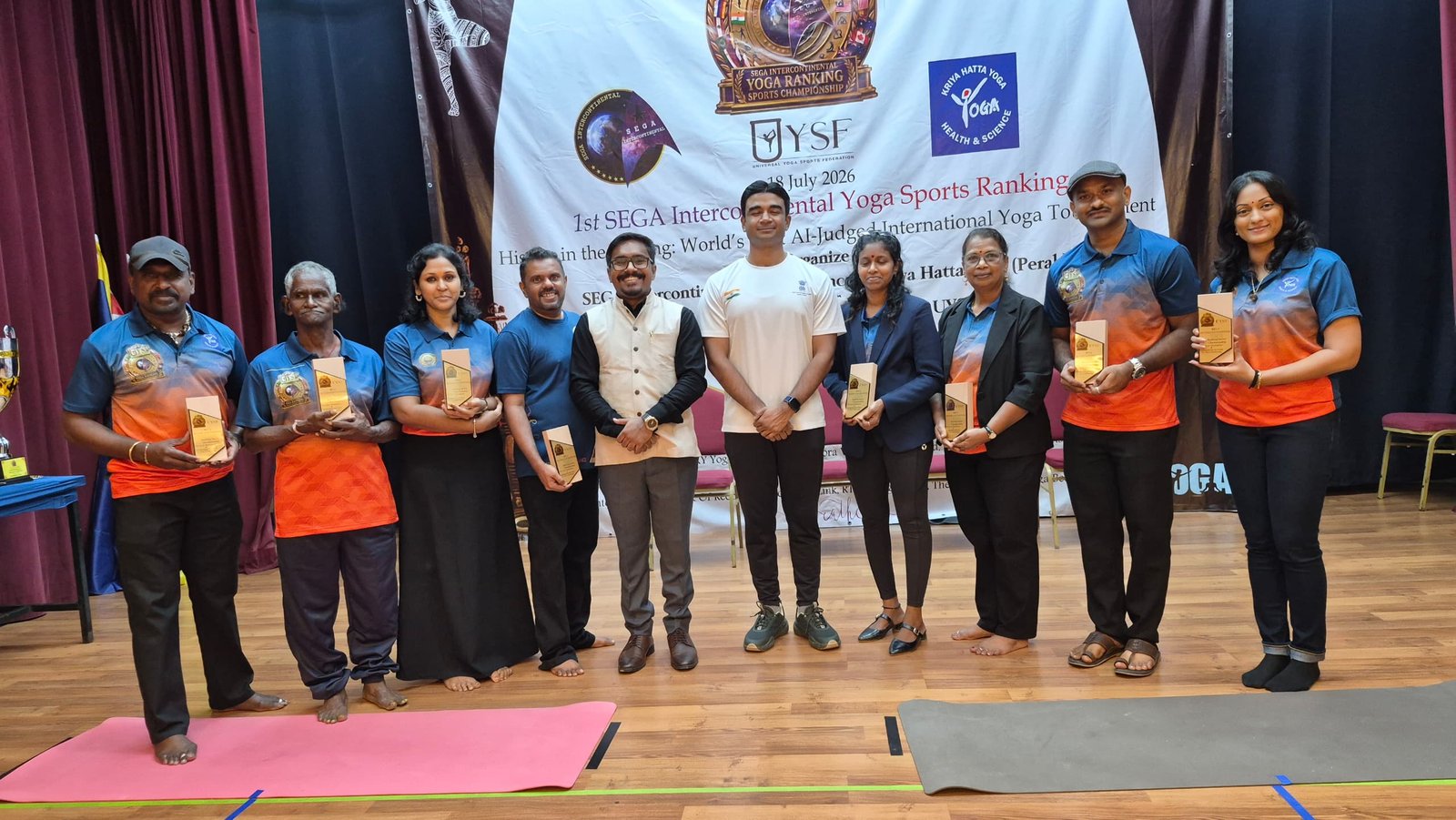 UYSF Malaysia state teams together