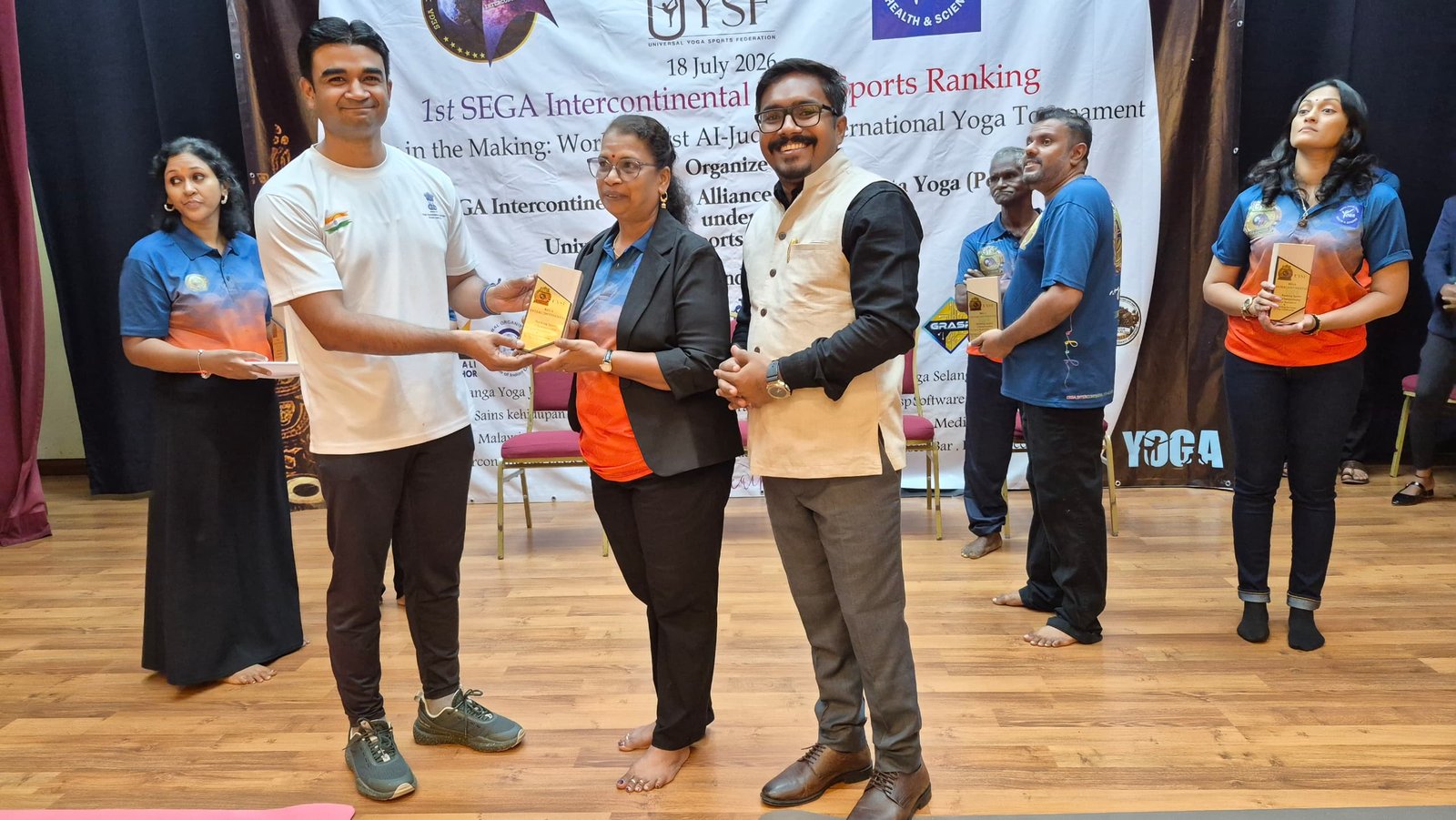 Plaque presentation