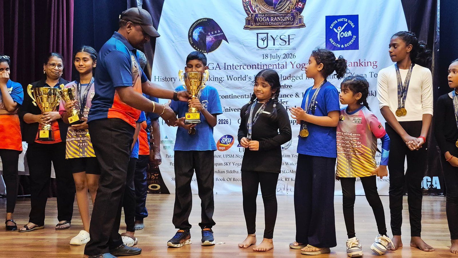 Medal ceremony
