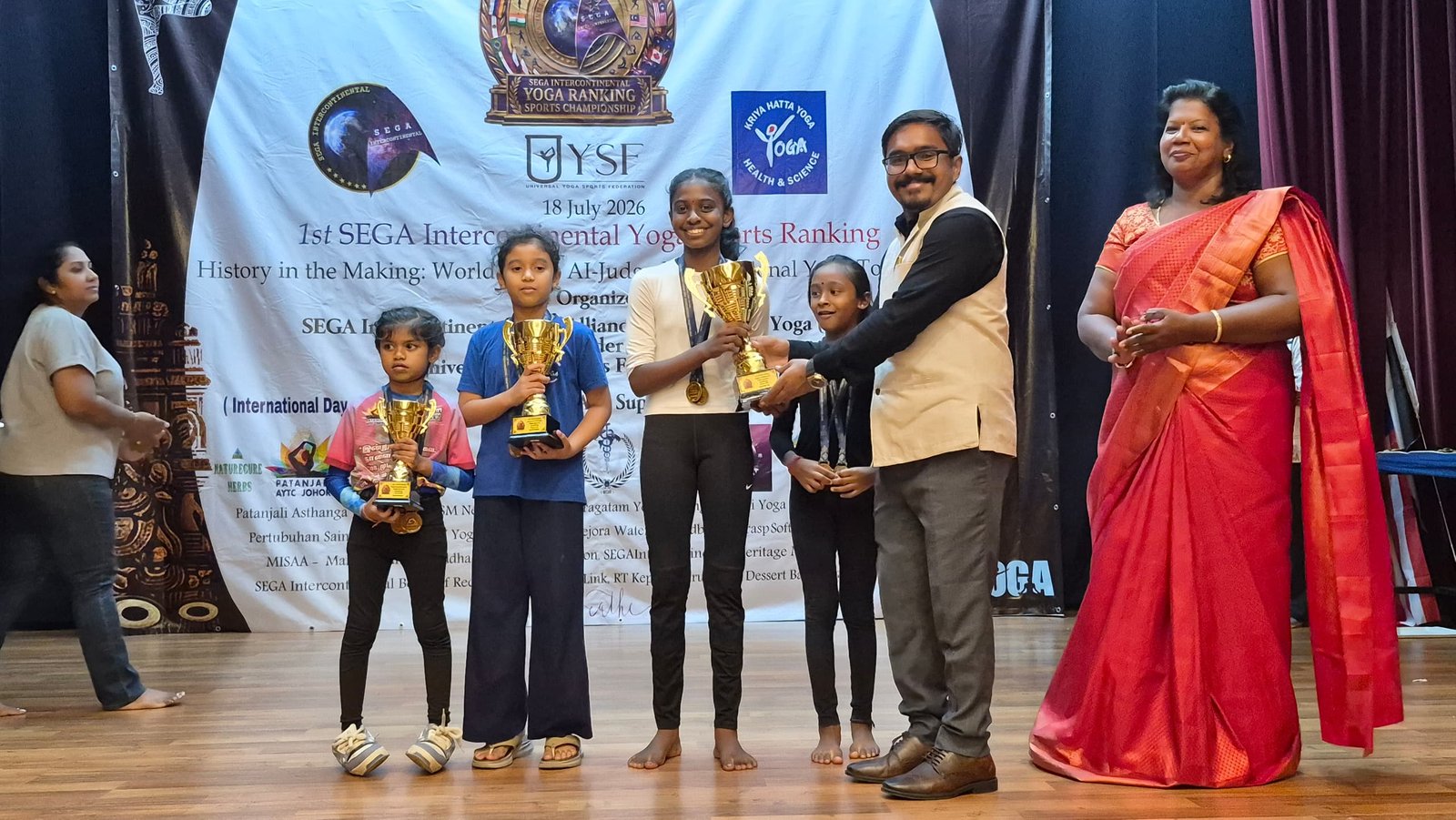 Medal ceremony