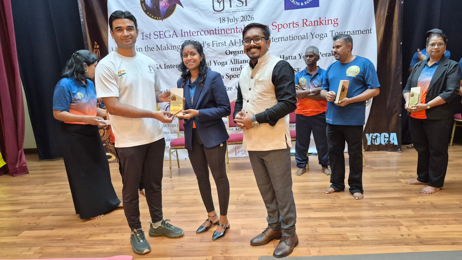 Plaque presentation