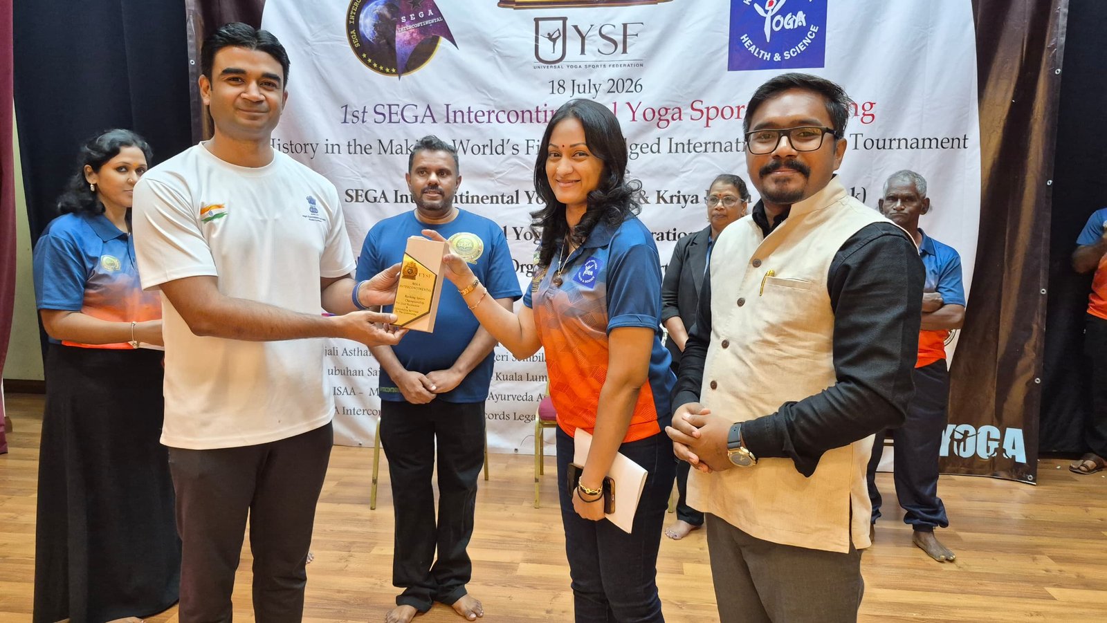 Plaque presentation