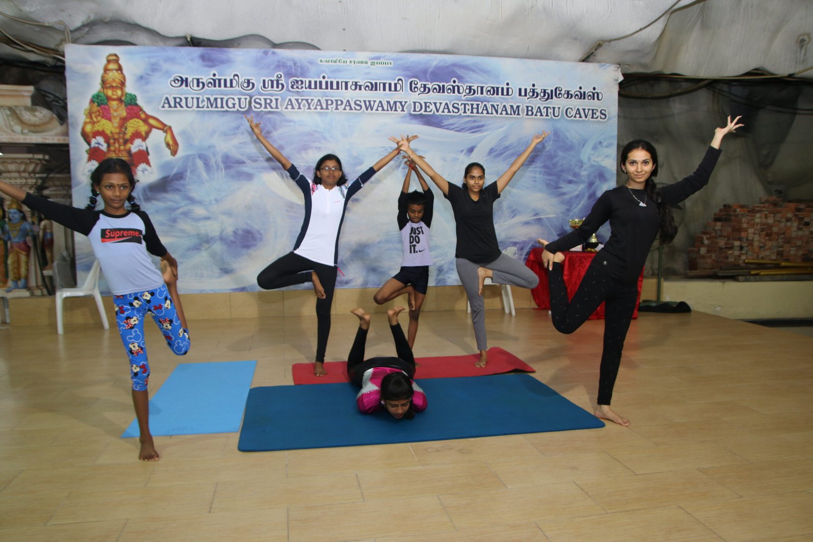2018 · India vs Malaysia friendly yoga match