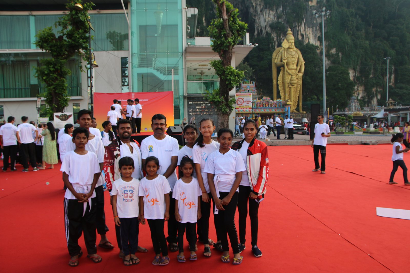 SEGA students perform at Yoga Day, Indian Embassy