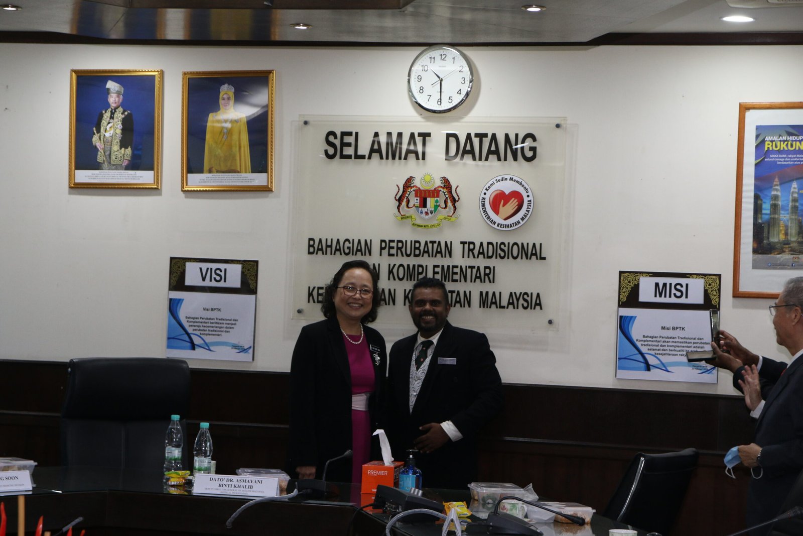 Dialogue with Director of T&CM Ministry of Health Malaysia
