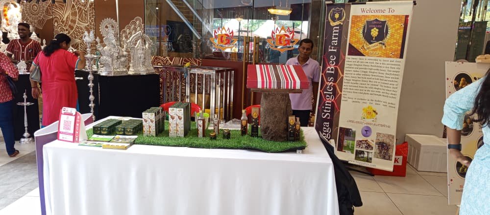 SEGA Intercontinental Honey booth at the Deepavali bazaar